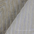 Materiale in poliestere 100% in tessuto in velluto jacquard